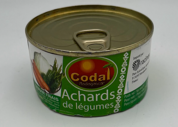 Achards de légumes - Codal - Conserve 130g