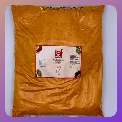 Curcuma moulu de Madagascar - TAF -