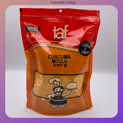Curcuma moulu de Madagascar - TAF -