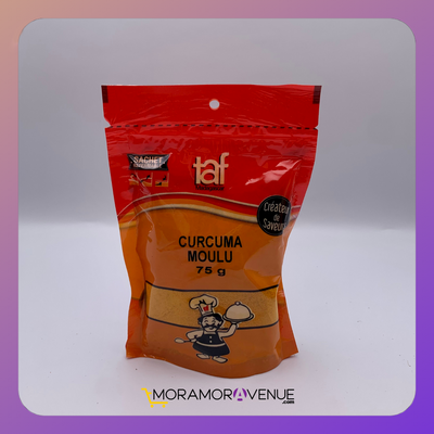 Curcuma moulu de Madagascar - TAF -
