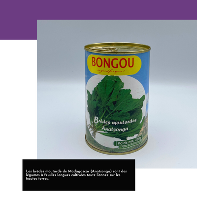Les brèdes moutarde de Madagascar (Anatsonga) sont des légumes à feuilles longues cultivées toute l’année sur les hautes terres.